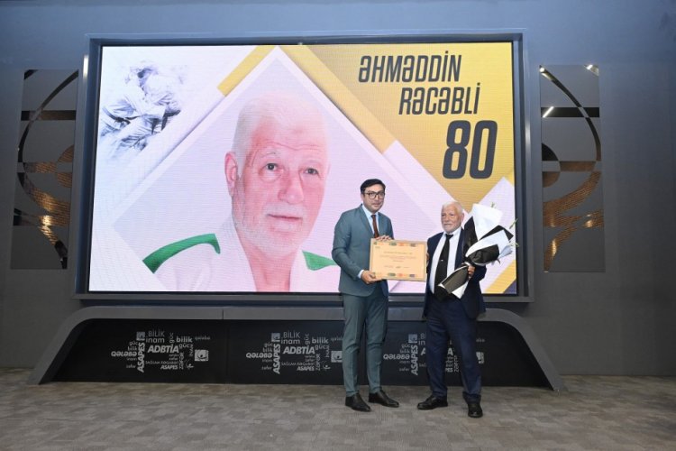 Veteran cüdoçu Əhməddin Rəcəblinin 80 illik yubileyi keçirildi