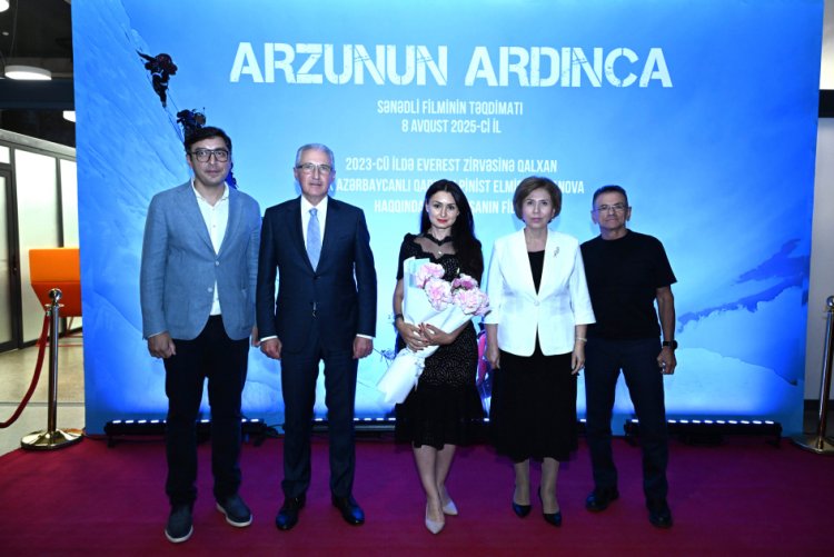 “Arzunun ardınca” filminin təqdimat mərasimi keçirildi