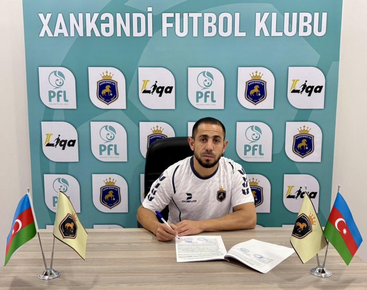 Azərbaycan çempionu Qarabağ klubu ilə 1 illik müqavilə bağladı