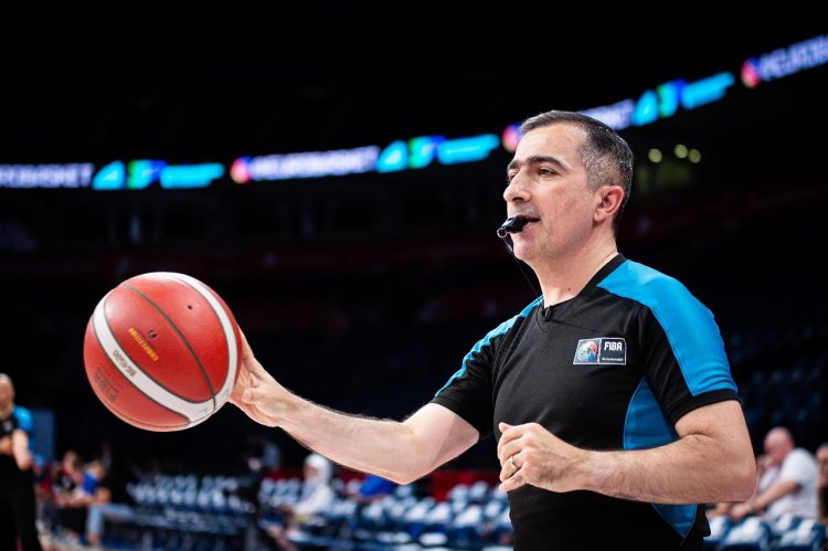 Azərbaycanlı basketbol hakimi AÇ-nin 1/4 final oyununa təyinat aldı