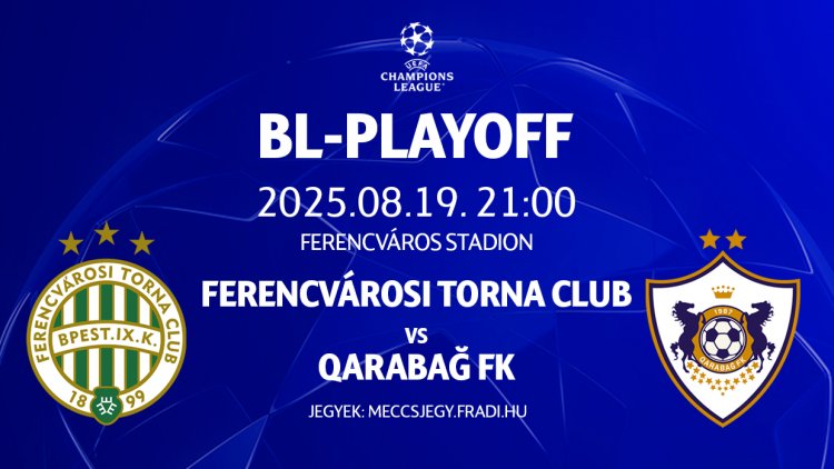 "Qarabağ"ın "Ferensvaroş"la matçlarının saatları dəqiqləşdi