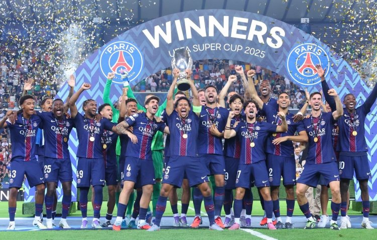 UEFA Superkubokunu geridönüşlə qazanan PSJ-dən ilk - VİDEO
