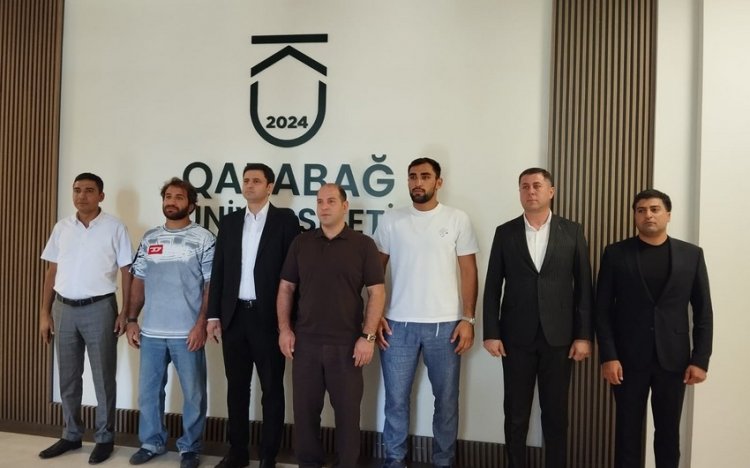 Olimpiya çempionları Qarabağda