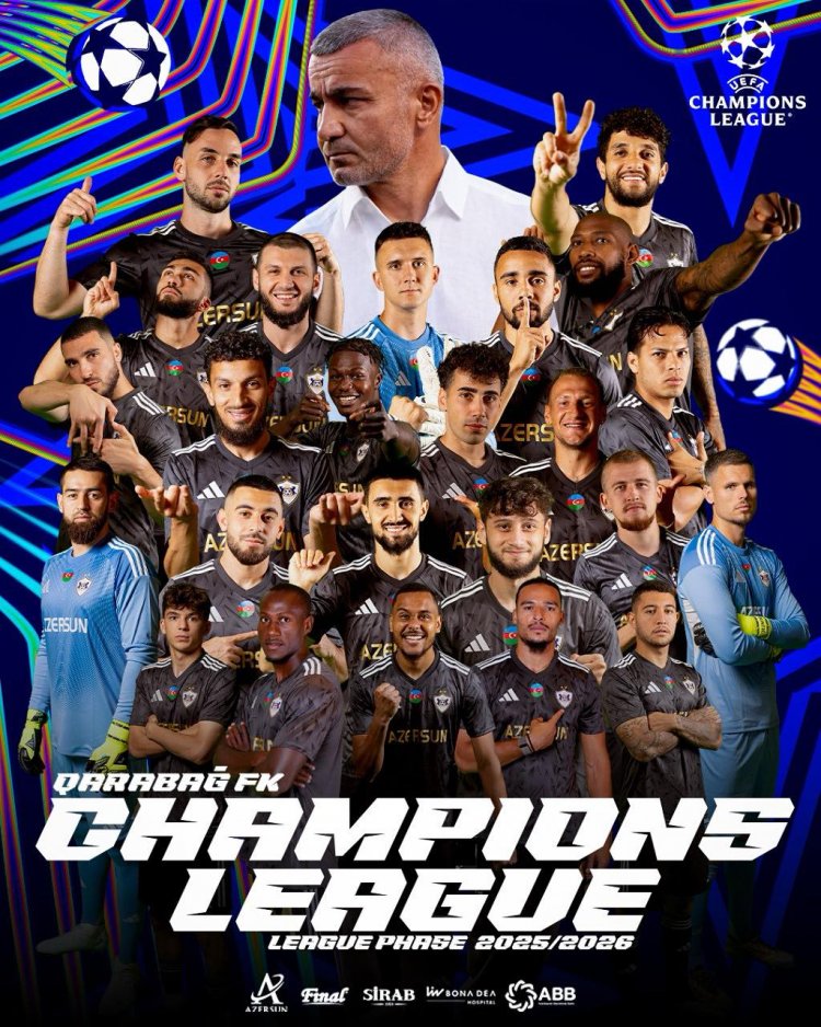 "Qarabağ" UEFA Çempionlar Liqasının Liqa mərhələsində!