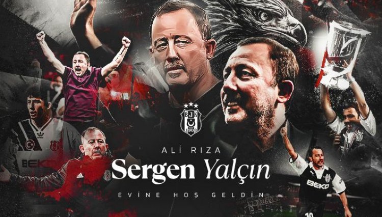 Sərgən Yalçın "Beşiktaş"ın baş məşqçisi təyin edildi - RƏSMİ