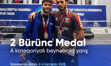 Boksçularımız Aktauda keçirilmiş turniri bürünc medalla başa vurdu