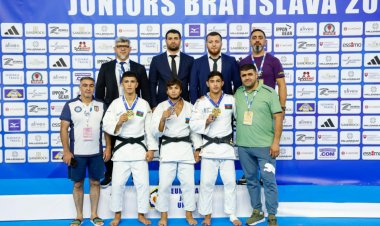 Azərbaycan millisi Avropa çempionatında 1-ci yeri tutdu