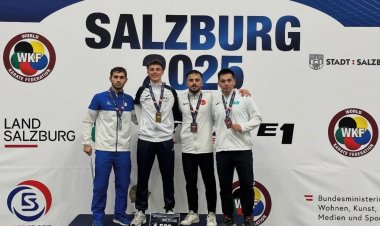 Azərbaycanlı karateçi Avstriyadakı turnirdə gümüş medal qazandı