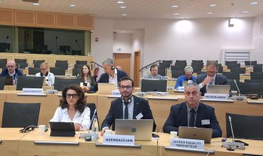 AMADA rəsmiləri Strasburqda keçirilən toplantıda iştirak etdilər