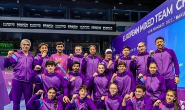 "Airbadminton" üzrə millimiz dünya çempionatına vəsiqəni təmin etdi