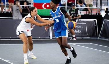 Dünya Qadın Seriyası: 3x3 yığmamız Kanadaya məğlub oldu