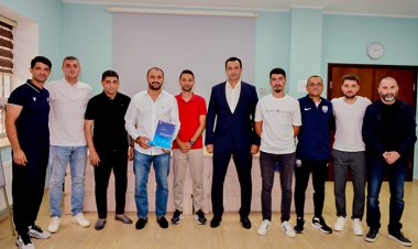 AFFA-da məşqçilərə UEFA-nın lisenziya və diplomları verildi