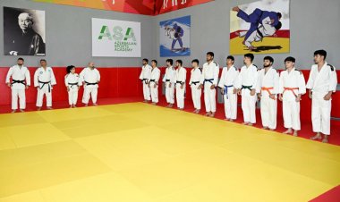 ASA-nın idman zalında yenilənən cüdo zalı istifadəyə verildi