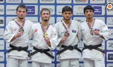 Cüdoçularımızdan Açıq Avropa Turnirinin ilk günündə 4 medal