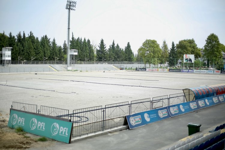 Tovuz şəhər stadionunun son vəziyyəti necədir? - FOTOLAR