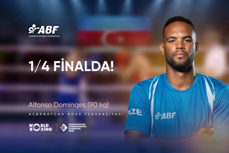 Yığmamızın boksçusu dünya çempionatının 1/4 finalında