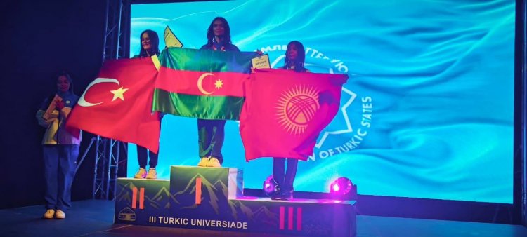 Türk Dövlətlərinin III Universiadası: Səbinə Rzalı qızıl medal qazandı