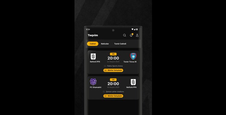 VİDEO: "Neftçi"nin mobil tətbiqi azarkeşlərin istifadəsinə verildi