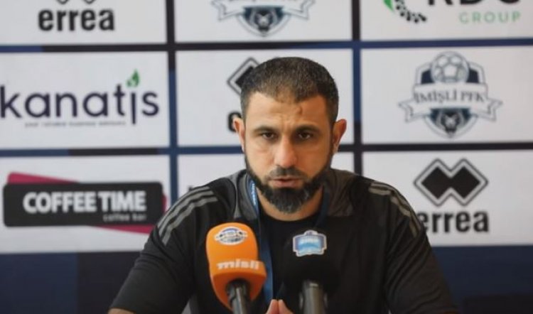 Sadıqov "İmişli" ilə 1:1 hesablı heç-heçə haqda nə dedi? - VİDEO