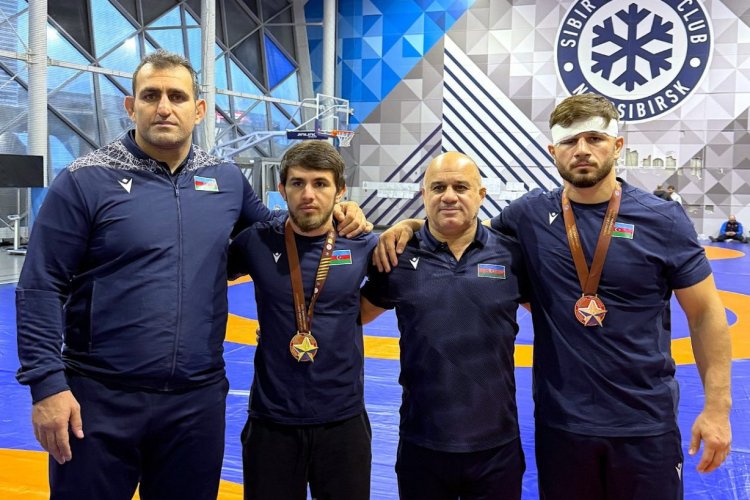  Güləşçilərimiz Rusiyada bir qızıl, bir bürünc medal əldə etdilər