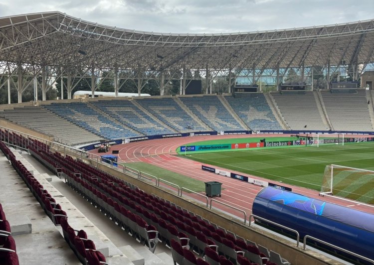 "Qarabağ" Respublika stadionunda ÇL öncəsi dəyişikliklər etdi - FOTO