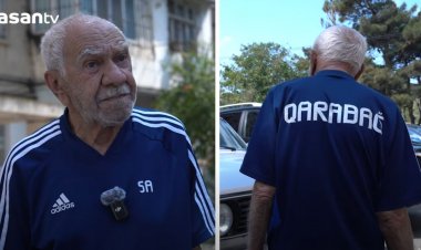 74 ildir “Qarabağ”a azarkeşlik edən 82 yaşlı Sərdar Əliyev - VİDEO