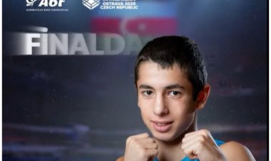 Daha bir boksçumuz Avropa çempionatında finala çıxdı