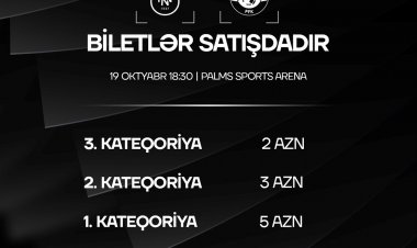 “Neftçi” - “Araz-Naxçıvan” matçının biletləri satışa çıxarıldı