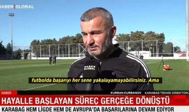 Qurban Qurbanov Türkiyənin kanalına müsahibə verdi - VİDEO