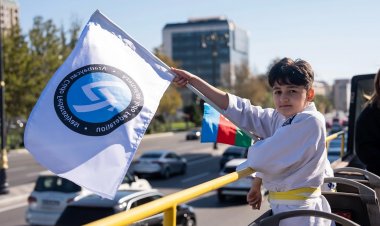 Bakıda Ümumdünya Cüdo Günü ilə əlaqədar "Şəhər turu" keçirildi