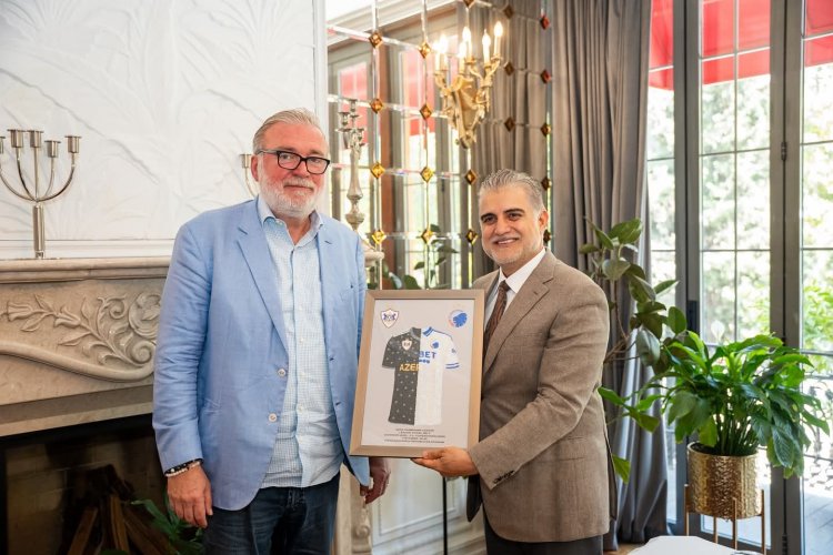  Qarabağ” və “Kopenhagen” klublarının rəhbərləri görüş keçirdi