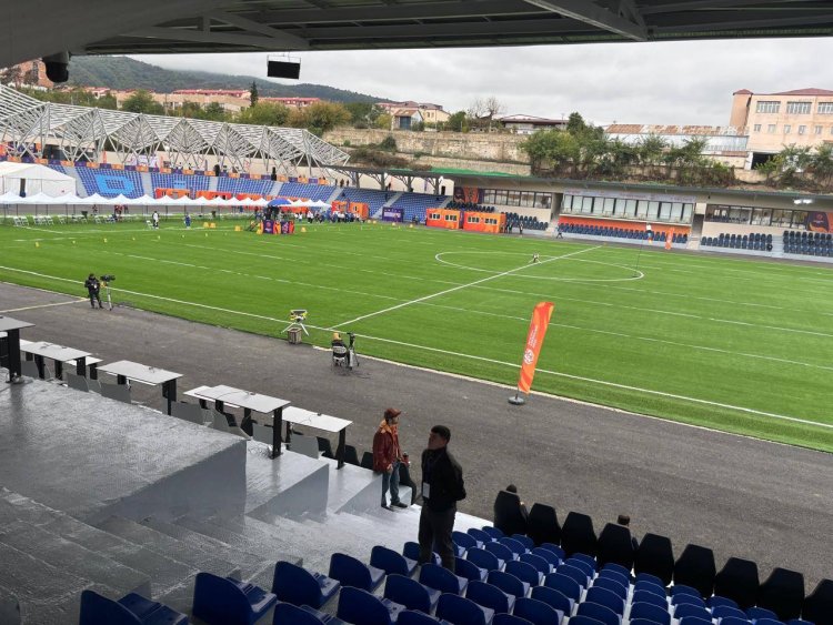 "Xankəndi şəhər stadionunda beynəlxalq oyunlar keçiriləcək"