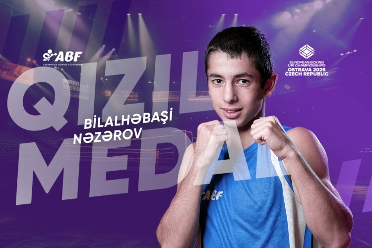 Azərbaycan boksçusu ikinci dəfə Avropa çempionu adını qazandı