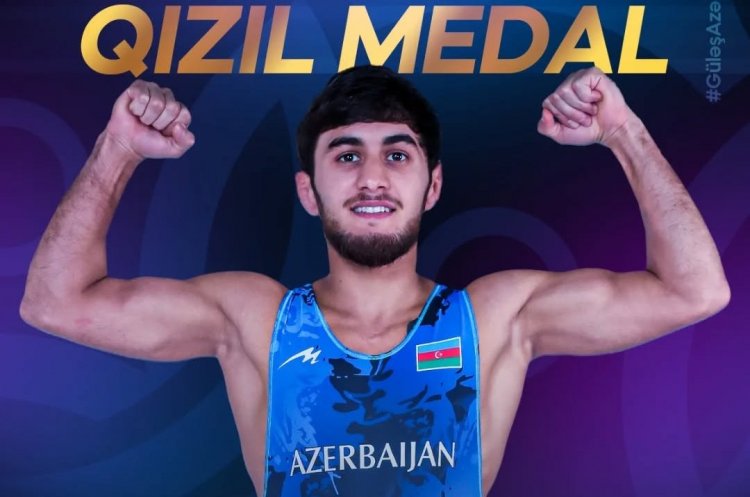 Azərbaycanın daha bir güləşçisi Serbiyada dünya çempionu oldu!