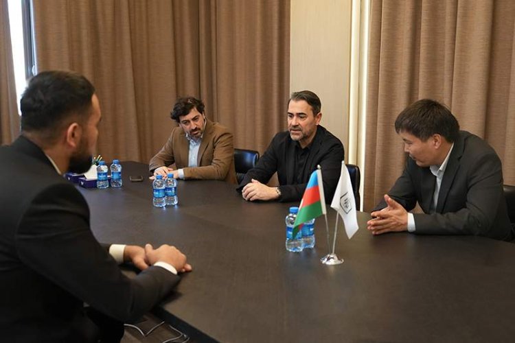 Qırğızıstan klubunun rəsmiləri "Neftçi"nin bazasında oldular