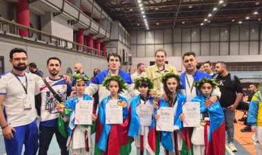  Taekvondoçularımız Avropa birinciliyində 15 medal qazandı
