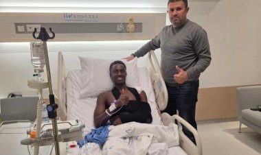  "Kəpəz"in legioner futbolçusu çiynindən əməliyyat olundu