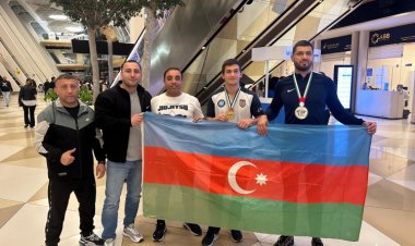 Azərbaycan idmançısı BƏƏ-də dünya çempionu oldu - FOTOLAR