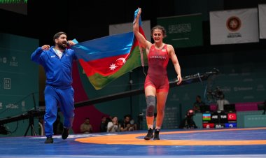 Jalə Əliyeva VI İslam Həmrəyliyi Oyunlarında qızıl medal qazandı!