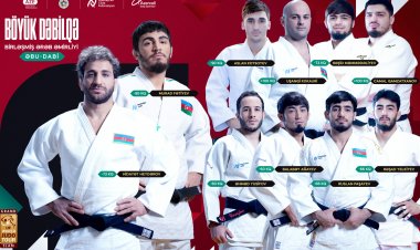  Azərbaycanın 10 cüdoçusu BƏƏ-də yarışacaq - "Böyük Dəbilqə" turniri