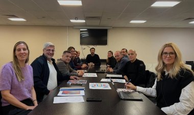 AVRO-2026-nın Təşkilat Komitəsinin üzvləri Milli Gimnastika Arenasında