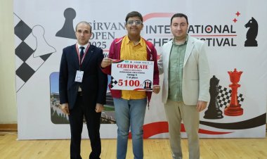  Çakraborti Şirvanda keçirilən beynəlxalq turnirin qalibi oldu