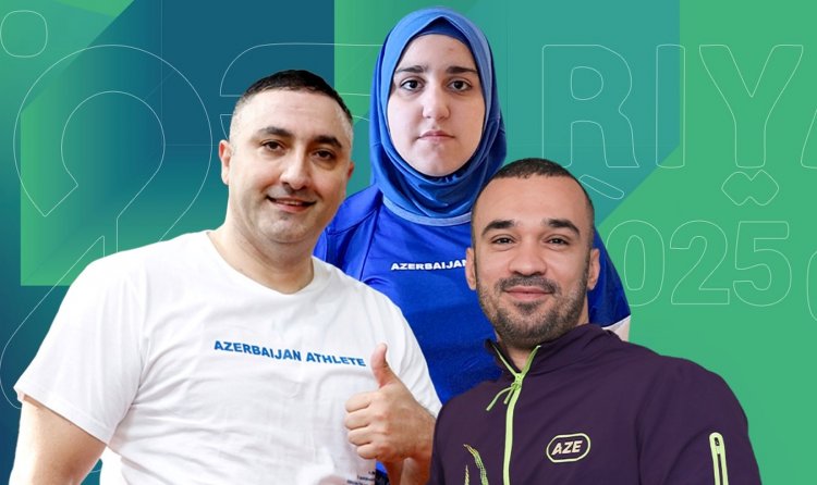  İslam Həmrəyliyi Oyunlarında 3 paralimpiyaçımız yarışacaq