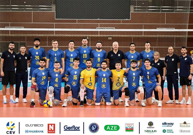  Azərbaycan klubu CEV Kubokunda mübarizəni erkən dayandırdı