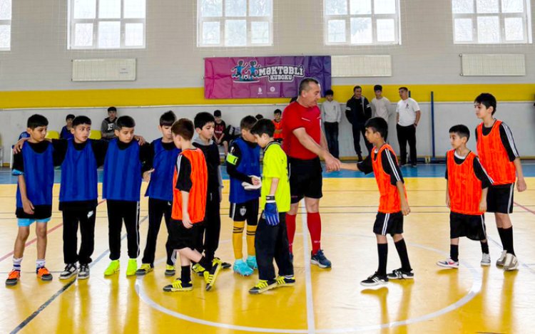 Şirvan şəhəri üzrə “Məktəbli Kuboku” turnirinə start verildi