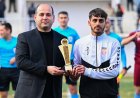 Peşəkar Futbol Liqası "Şəmkir"in futbolçusunu mükafatlandırdı 