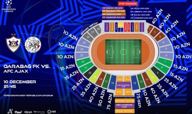 SON DƏQİQƏ! "Qarabağ" - "Ayaks" oyununun biletləri satışa çıxarıldı