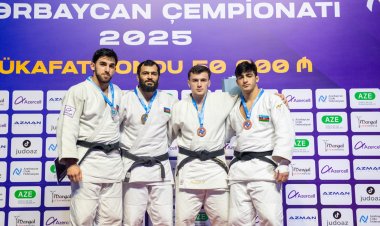  Cüdoçu Elmar Qasımov növbəti çempionluğu 35 yaşında qazandı