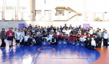  Azərbaycanın tanınmış güləşçiləri Qarabağda səfərdə oldular