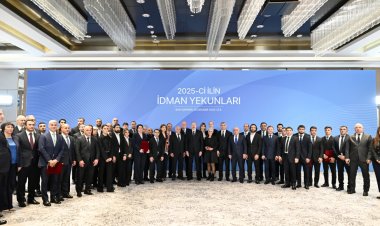 İlham Əliyev 2025-ci ilin idman yekunları mərasimində iştirak etdi